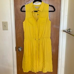 Sunshine yellow Sleeveless Dress